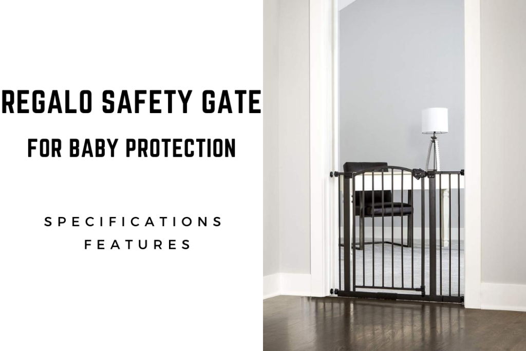 Regalo Baby Arched Décor Safety Gate For Protection
