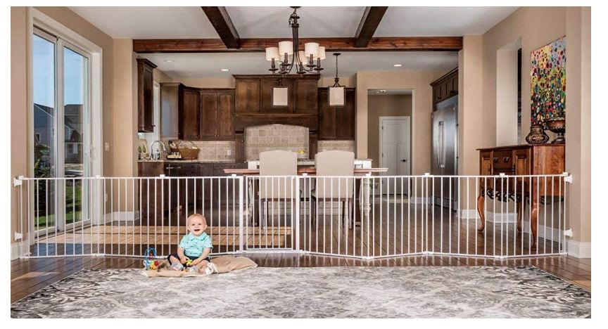 Regalo 192 Inch Super Wide Gate and Play Yard