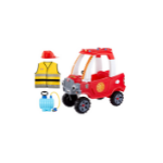 Little Tikes Fire Rescue Cozy Truck Themed Role Play Ride-On Toy