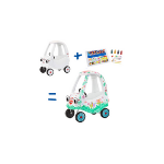 Little Tikes The D.I.Y. Cozy Coupe with Craft Kit