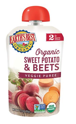 Earth’s Best Organic Stage 2 Baby Food