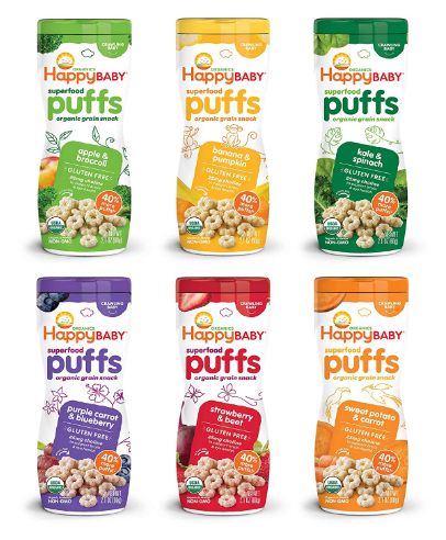 Happy Baby Organics Superfood Puffs