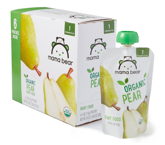 Mama Bear Organic Baby Food