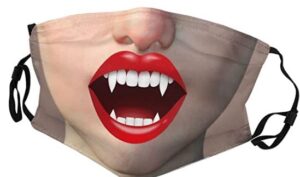 Funny Vampire Halloween face Mask