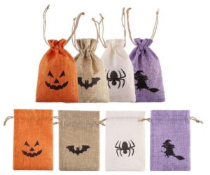 DECORA Halloween Burlap Gift Bags