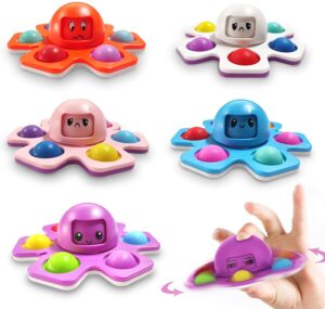 Octopus Face Changing Fidget Spinners