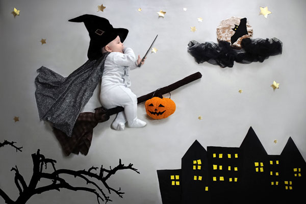 Scary and cute baby Halloween costumes
